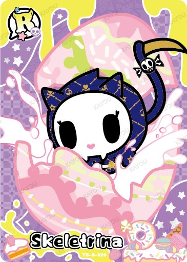 Skeletrina TD-R-020 card from Roaming Edition Series 1