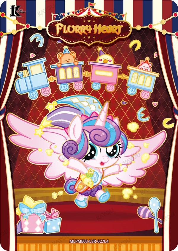 Flurry Heart MLPME03-LSR-027L4 card from Moon Edition Series 3