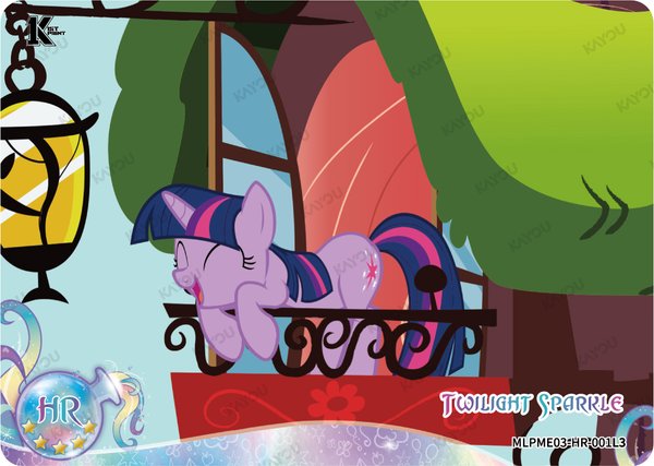 Twilight Sparkle MLPME03-HR-001L3 card from Moon Edition Series 3