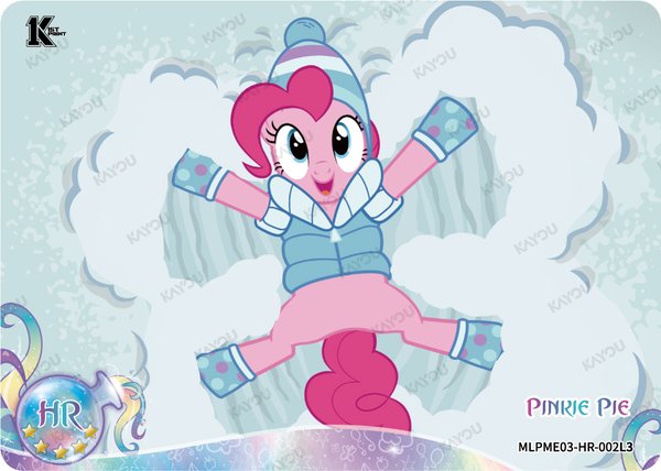 Pinkie Pie MLPME03-HR-002L3 card from Moon Edition Series 3