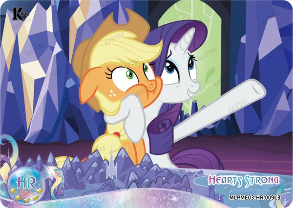 Hearts Strong MLPME03-HR-009L3 card from Moon Edition Series 3
