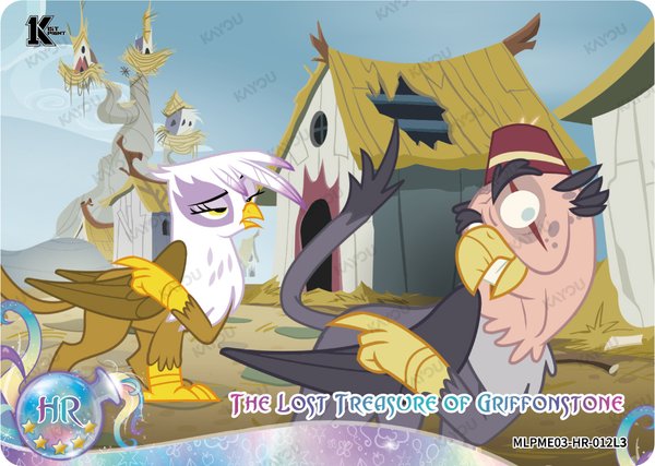 The Lost Treasure of Griffonstone MLPME03-HR-012L3 card from Moon Edition Series 3