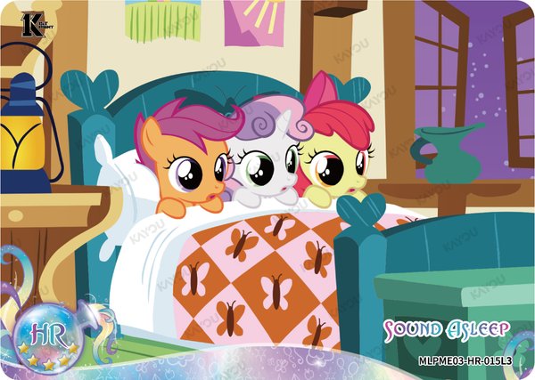 Sound Asleep MLPME03-HR-015L3 card from Moon Edition Series 3