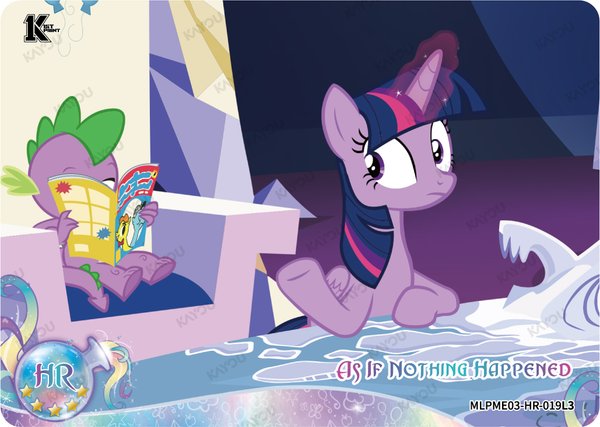 As If Nothing Happened MLPME03-HR-019L3 card from Moon Edition Series 3