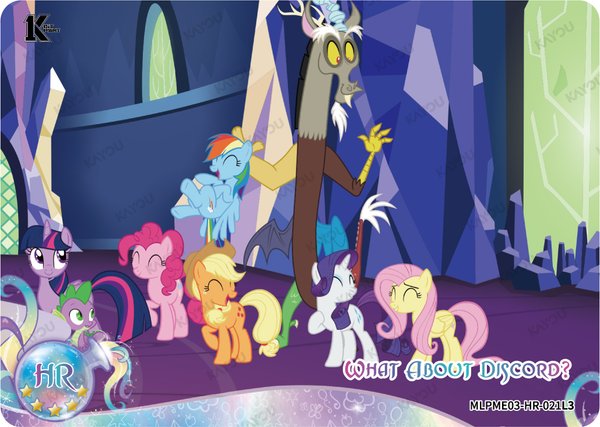 What About Discord? MLPME03-HR-021L3 card from Moon Edition Series 3