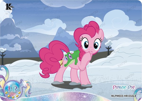 Pinkie Pie MLPME03-HR-032L3 card from Moon Edition Series 3