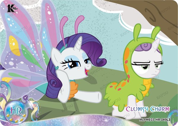 Clumsy Charm MLPME03-HR-049L3 card from Moon Edition Series 3