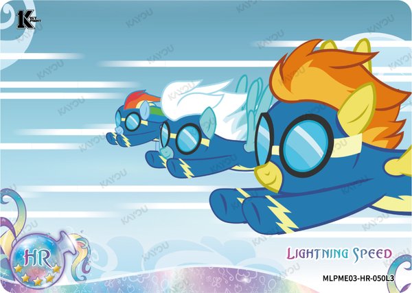 Lightning Speed MLPME03-HR-050L3 card from Moon Edition Series 3