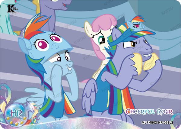 Cheerful Roar MLPME03-HR-051L3 card from Moon Edition Series 3