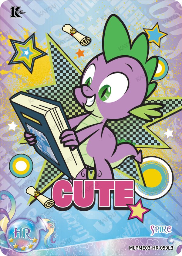 Spike MLPME03-HR-059L3 card from Moon Edition Series 3