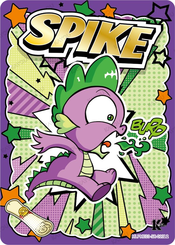 Spike MLPME03-SR-013L2 card from Moon Edition Series 3