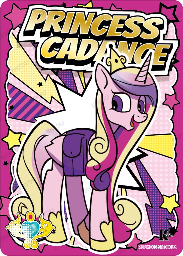Princess Cadance MLPME03-SR-040L2 card from Moon Edition Series 3