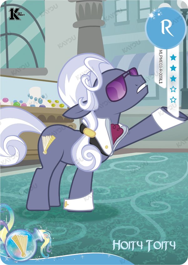 Hoity Toity MLPME03-R-009L1 card from Moon Edition Series 3