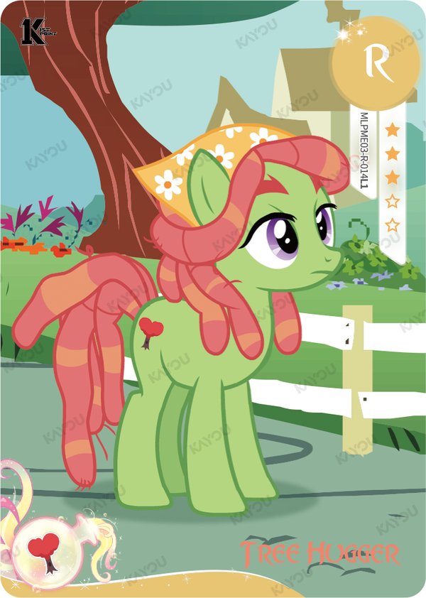 Tree Hugger MLPME03-R-014L1 card from Moon Edition Series 3