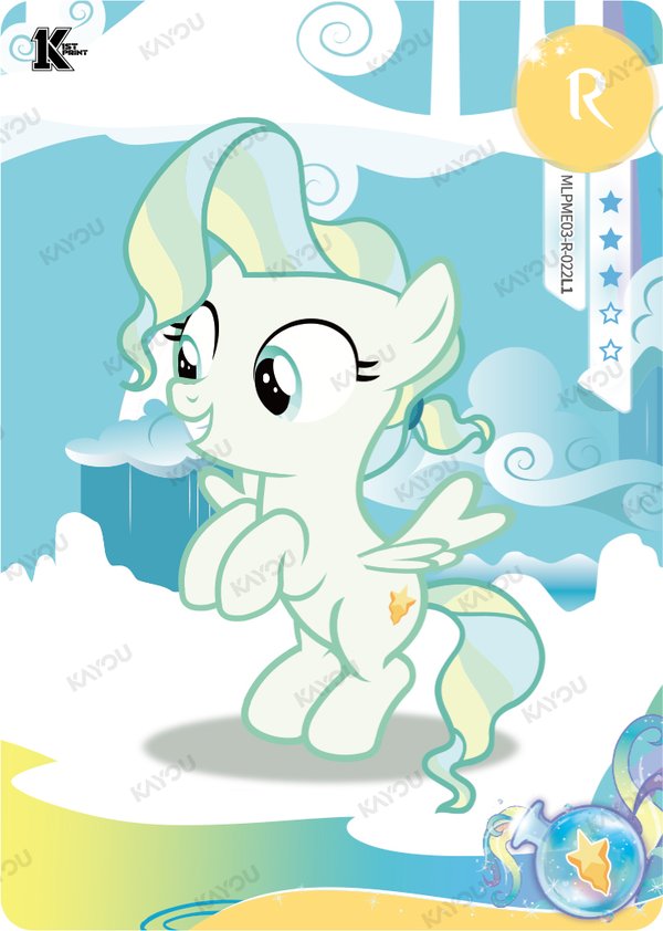 Vapor Trail MLPME03-R-022L1 card from Moon Edition Series 3