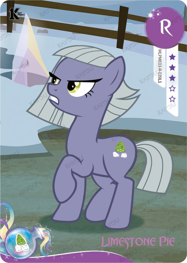 Limestone Pie MLPME03-R-039L1 card from Moon Edition Series 3
