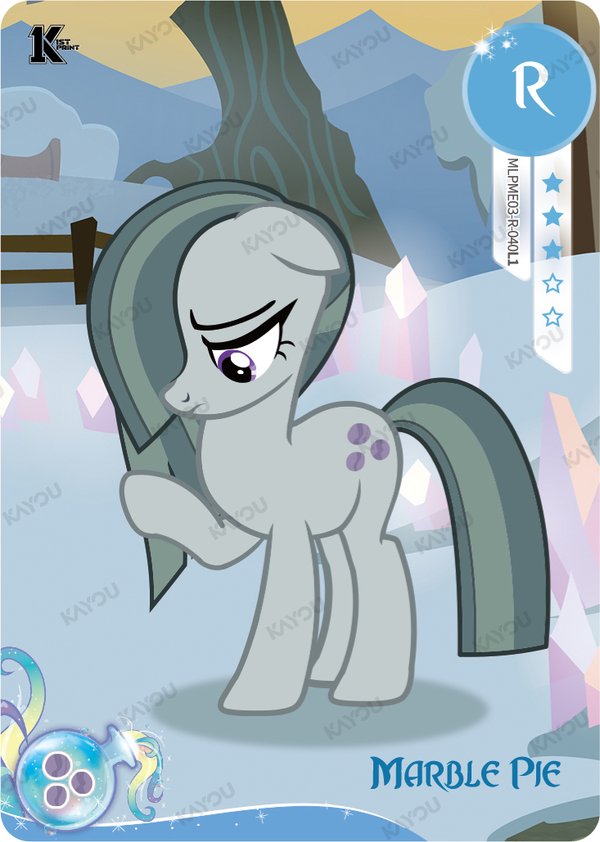 Marble Pie MLPME03-R-040L1 card from Moon Edition Series 3