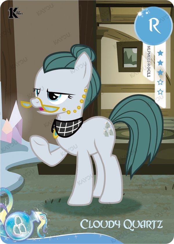 Cloudy Quartz MLPME03-R-042L1 card from Moon Edition Series 3
