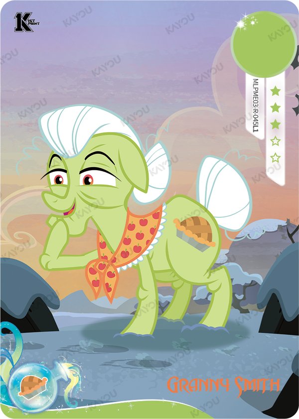Granny Smith MLPME03-R-045L1 card from Moon Edition Series 3