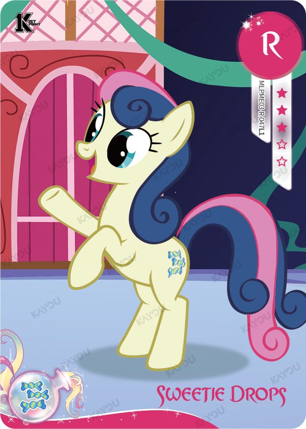 Sweetie Drops MLPME03-R-047L1 card from Moon Edition Series 3