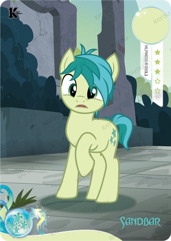 Sandbar MLPME03-R-050L1 card from Moon Edition Series 3