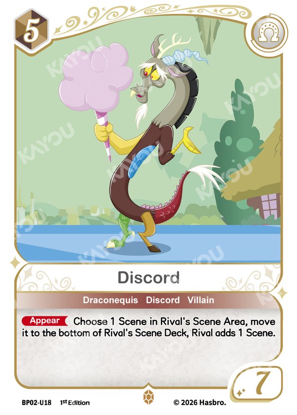 BP02-U18 card from Discord!!! Booster Pack