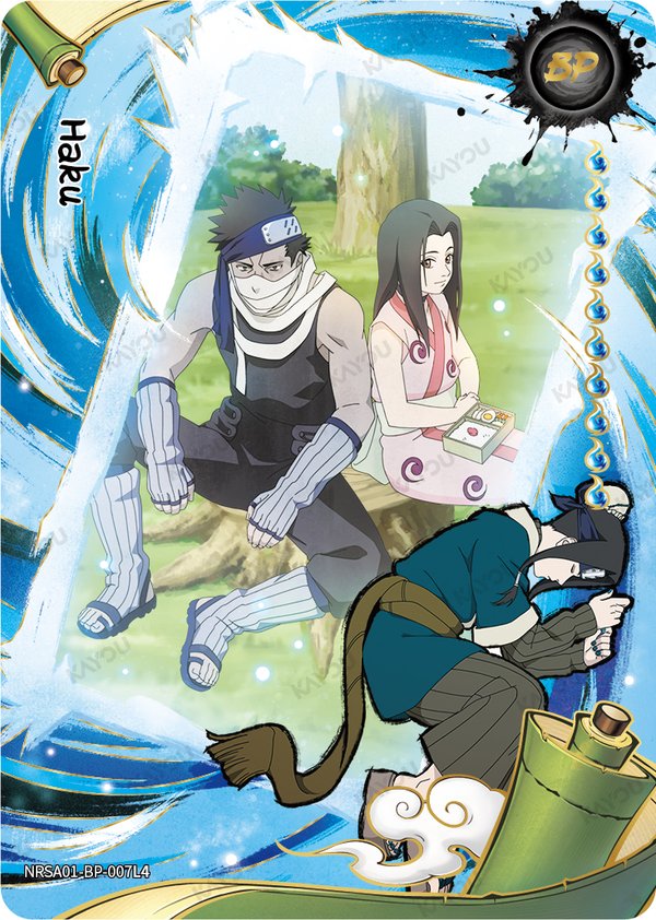 Haku NRSA01-BP-007L4 card from Heaven Scroll Series 1