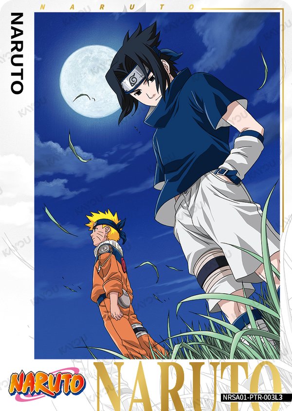 NARUTO CLASSIC NRSA01-PTR-003L3 card from Heaven Scroll Series 1