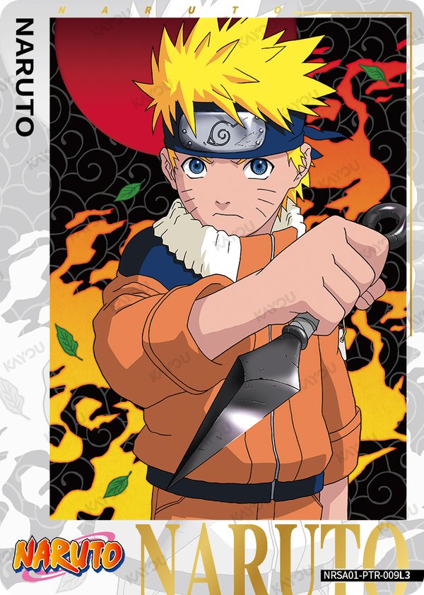 NARUTO CLASSIC NRSA01-PTR-009L3 card from Heaven Scroll Series 1
