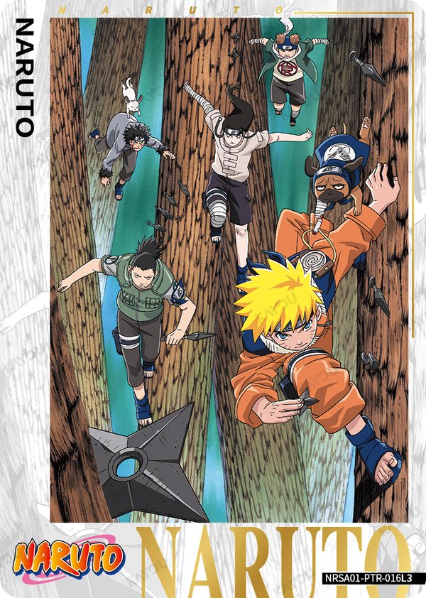 NARUTO CLASSIC NRSA01-PTR-016L3 card from Heaven Scroll Series 1