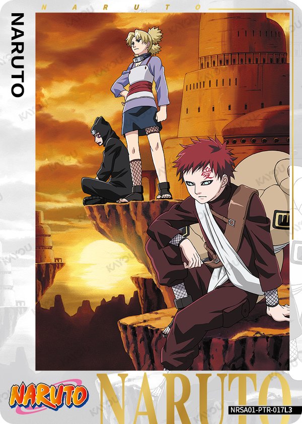 NARUTO CLASSIC NRSA01-PTR-017L3 card from Heaven Scroll Series 1