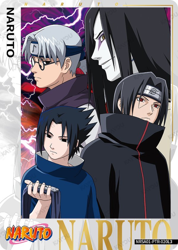 NARUTO CLASSIC NRSA01-PTR-020L3 card from Heaven Scroll Series 1