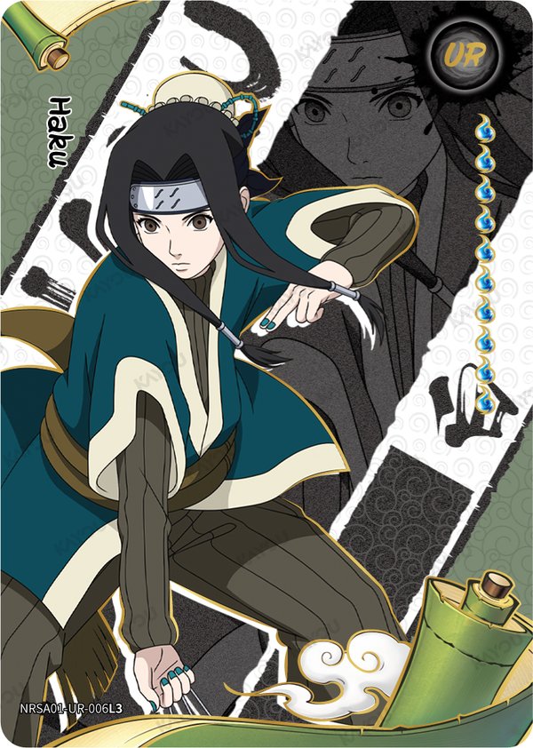 Haku NRSA-01-UR-006L3 card from Heaven Scroll Series 1