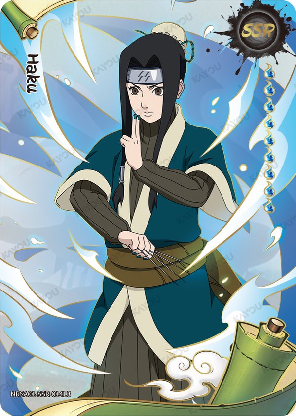 Haku NRSA01-SSR-014L3 card from Heaven Scroll Series 1