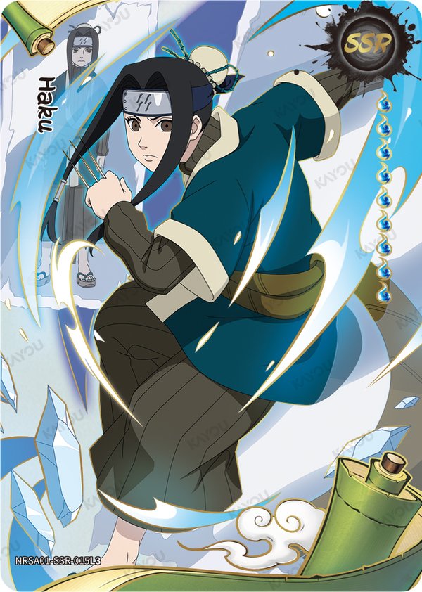 Haku NRSA01-SSR-015L3 card from Heaven Scroll Series 1