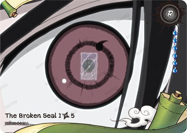 Haku's Secret Jutsu: Crystal Ice Mirrors 4/5 NRSA01-R-039L1 card from Heaven Scroll Series 1
