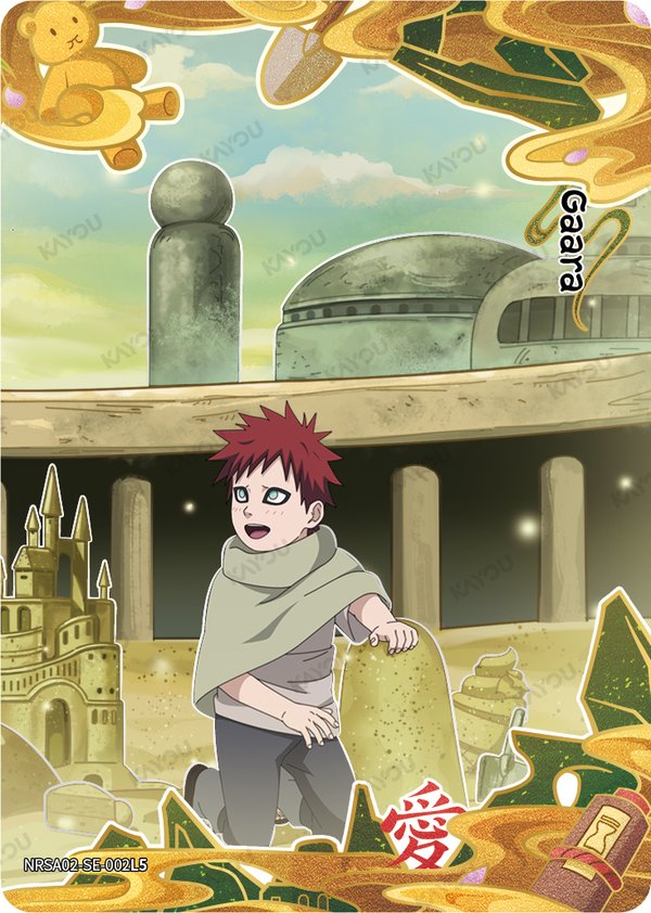 Gaara NRSA02-SE-002L5 card from Chapter Jin Series 2