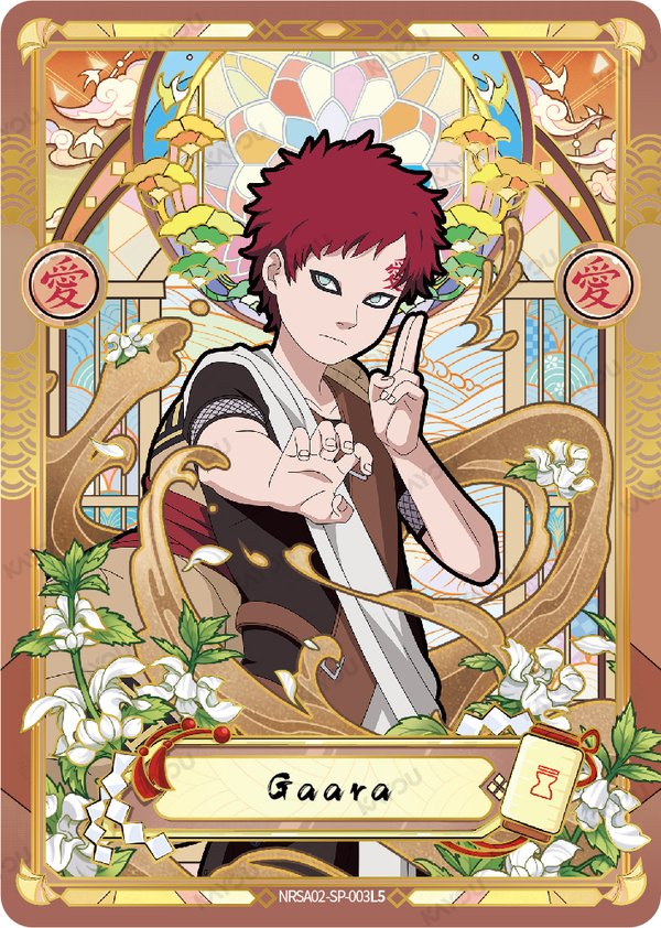 Gaara NRSA02-SP-003L5 card from Chapter Jin Series 2