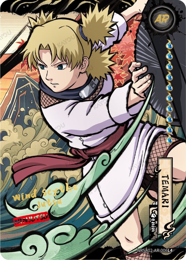 Temari NRSA02-AR-006L4 card from Chapter Jin Series 2