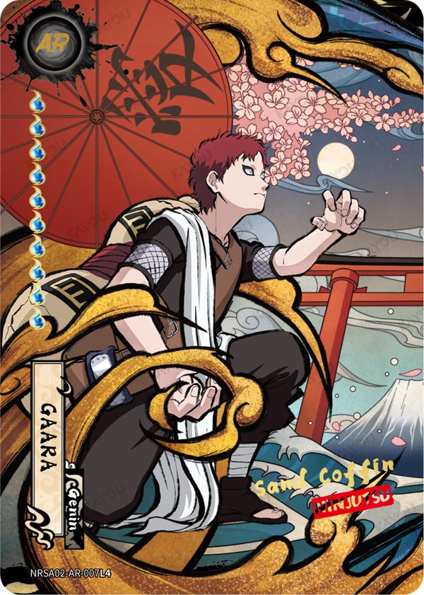 Gaara NRSA02-AR-007L4 card from Chapter Jin Series 2