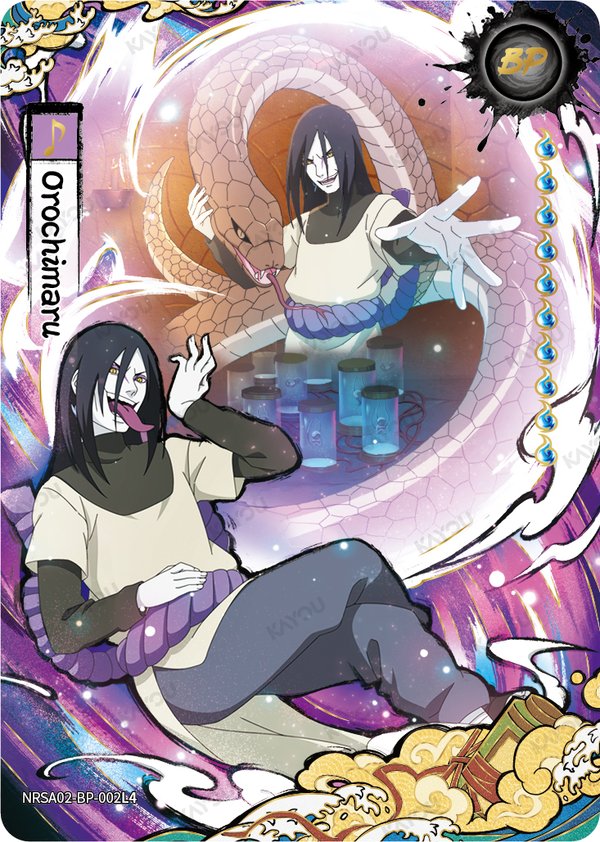 Orochimaru NRSA02-BP-002L4 card from Chapter Jin Series 2