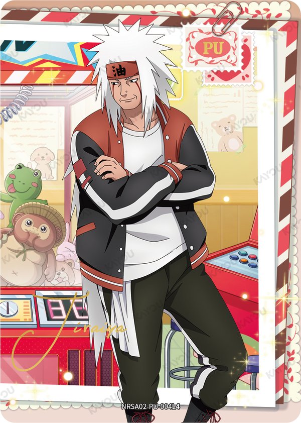 Jiraiya NRSA02-PU-004L4 card from Chapter Jin Series 2