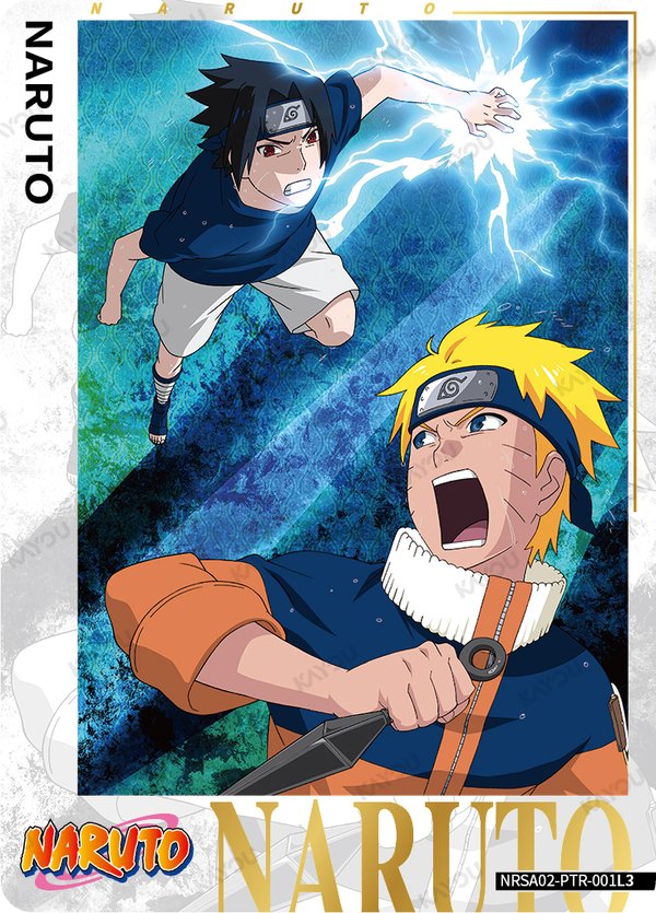 NARUTO NRSA02-PTR-001L3 card from Chapter Jin Series 2