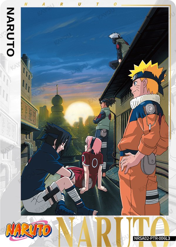 NARUTO NRSA02-PTR-006L3 card from Chapter Jin Series 2