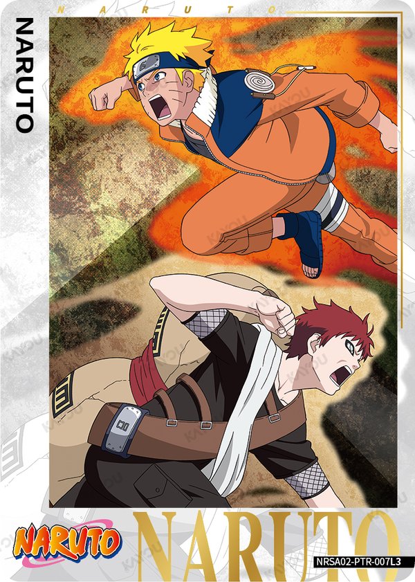 NARUTO NRSA02-PTR-007L3 card from Chapter Jin Series 2