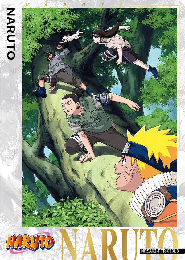 NARUTO NRSA02-PTR-010L3 card from Chapter Jin Series 2
