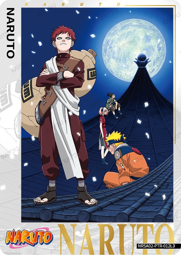 NARUTO NRSA02-PTR-012L3 card from Chapter Jin Series 2
