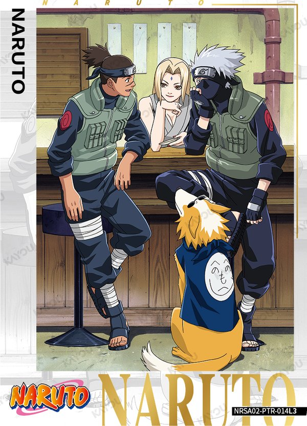 NARUTO NRSA02-PTR-014L3 card from Chapter Jin Series 2