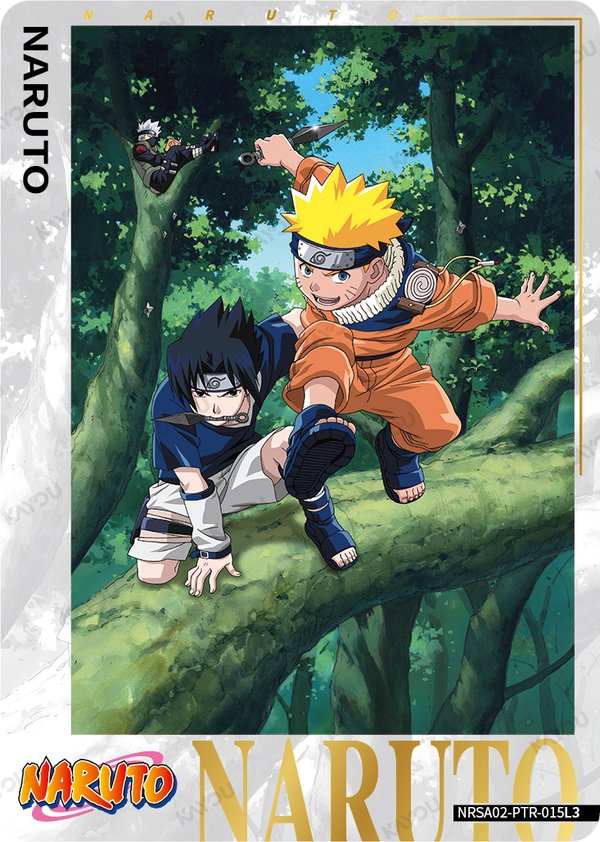 NARUTO NRSA02-PTR-015L3 card from Chapter Jin Series 2