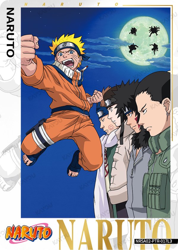 NARUTO NRSA02-PTR-017L3 card from Chapter Jin Series 2